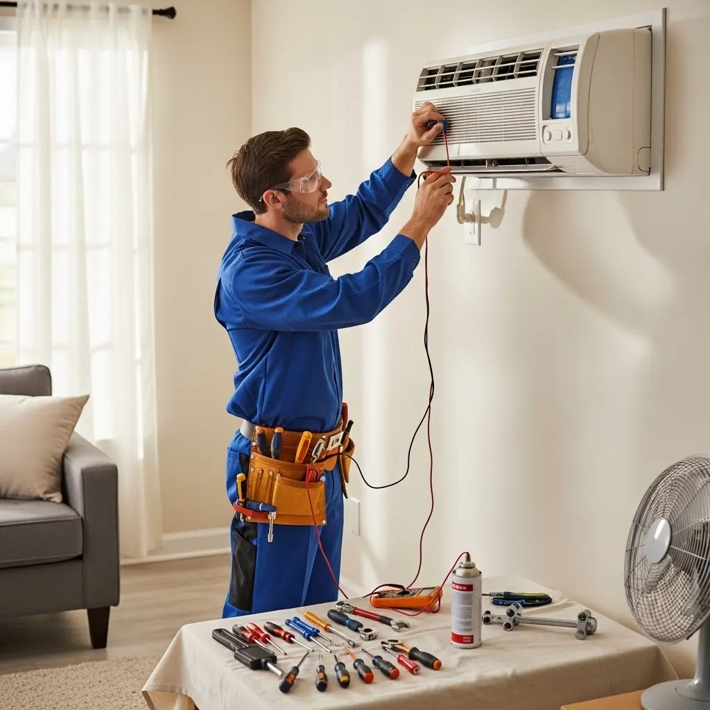 Sancaktepe Termodinamik Termodinamik klima gaz dolumu ve bakım – Enerji verimliliği artırıldı. - Teknik servis örneği